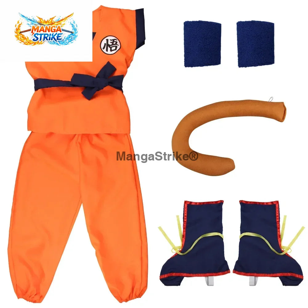 Cosplay Dragon Ball – Goku - Cosplay Goku - Sans Perruque / 90cm - 100cm