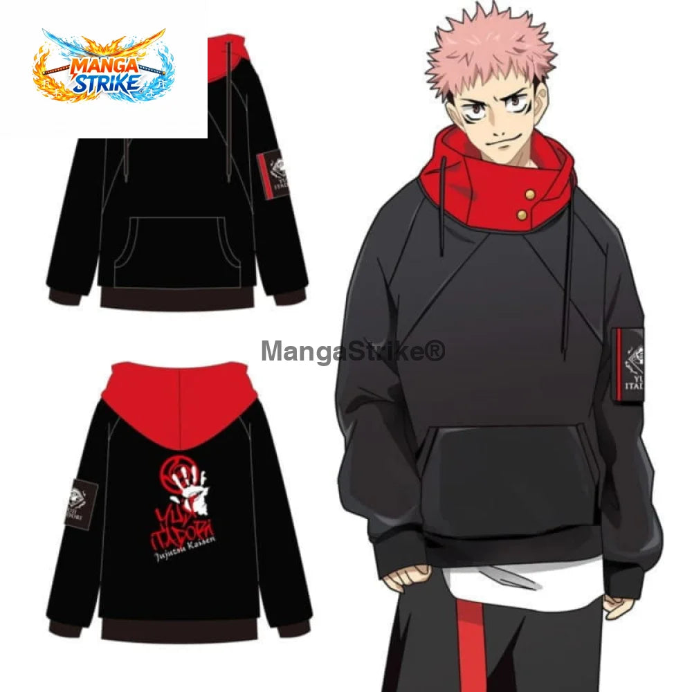 Cosplay Jujutsu Kaisen - Pull Itadori Yuji - Itadori Yuji / S