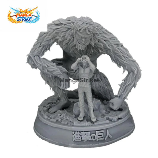 Figurine Attaque des Titans - en résine du Titan Bestial (Sieg Jäger) - figurine
