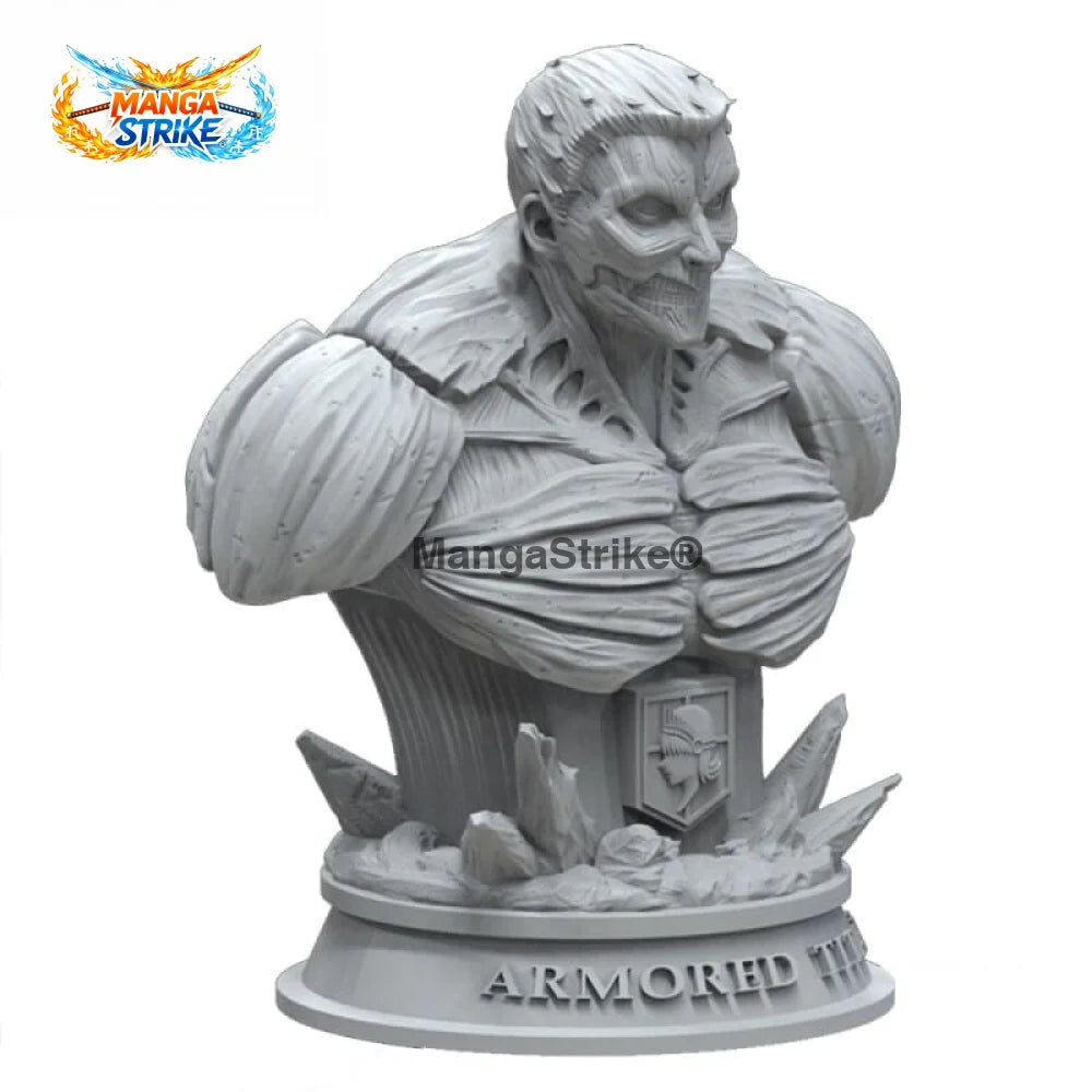Figurine Attaque des Titans - en résine du Titan Cuirassé - figurine