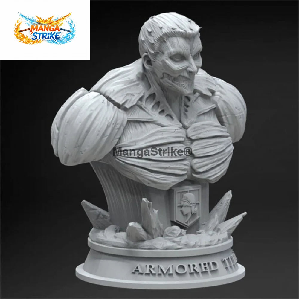 Figurine Attaque des Titans - en résine du Titan Cuirassé - figurine