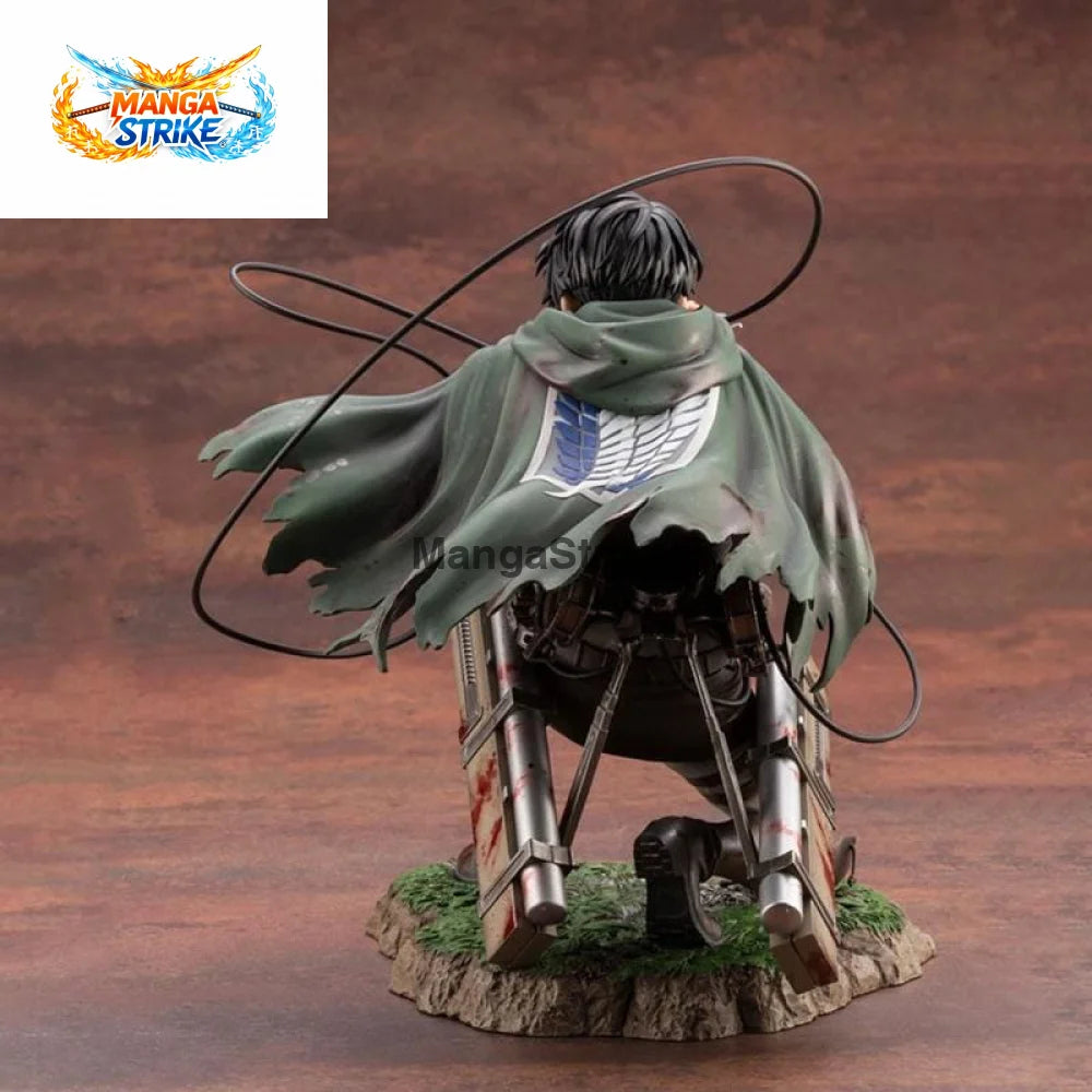 Figurine Attaque des titans - Livail Ackerman - Figurine Livaï Ackerman avec boîte - figurine