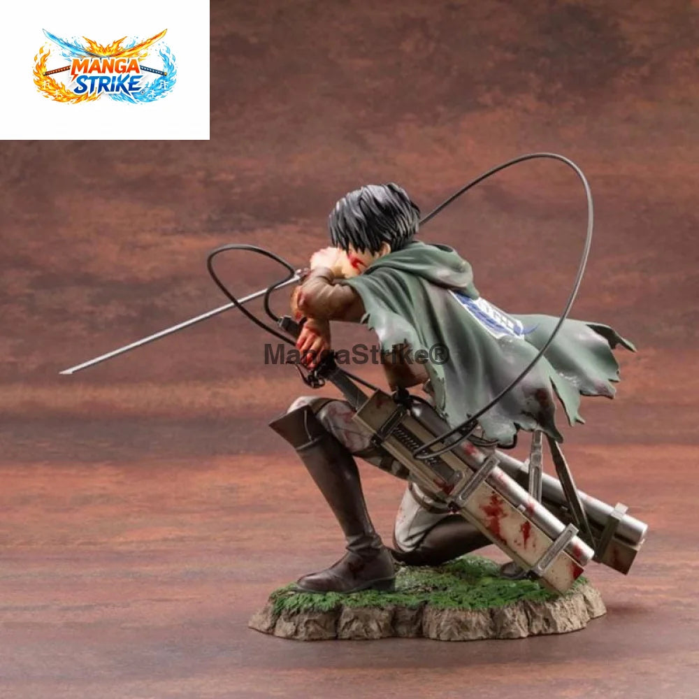 Figurine Attaque des titans - Livail Ackerman - Figurine Livaï Ackerman avec boîte - figurine