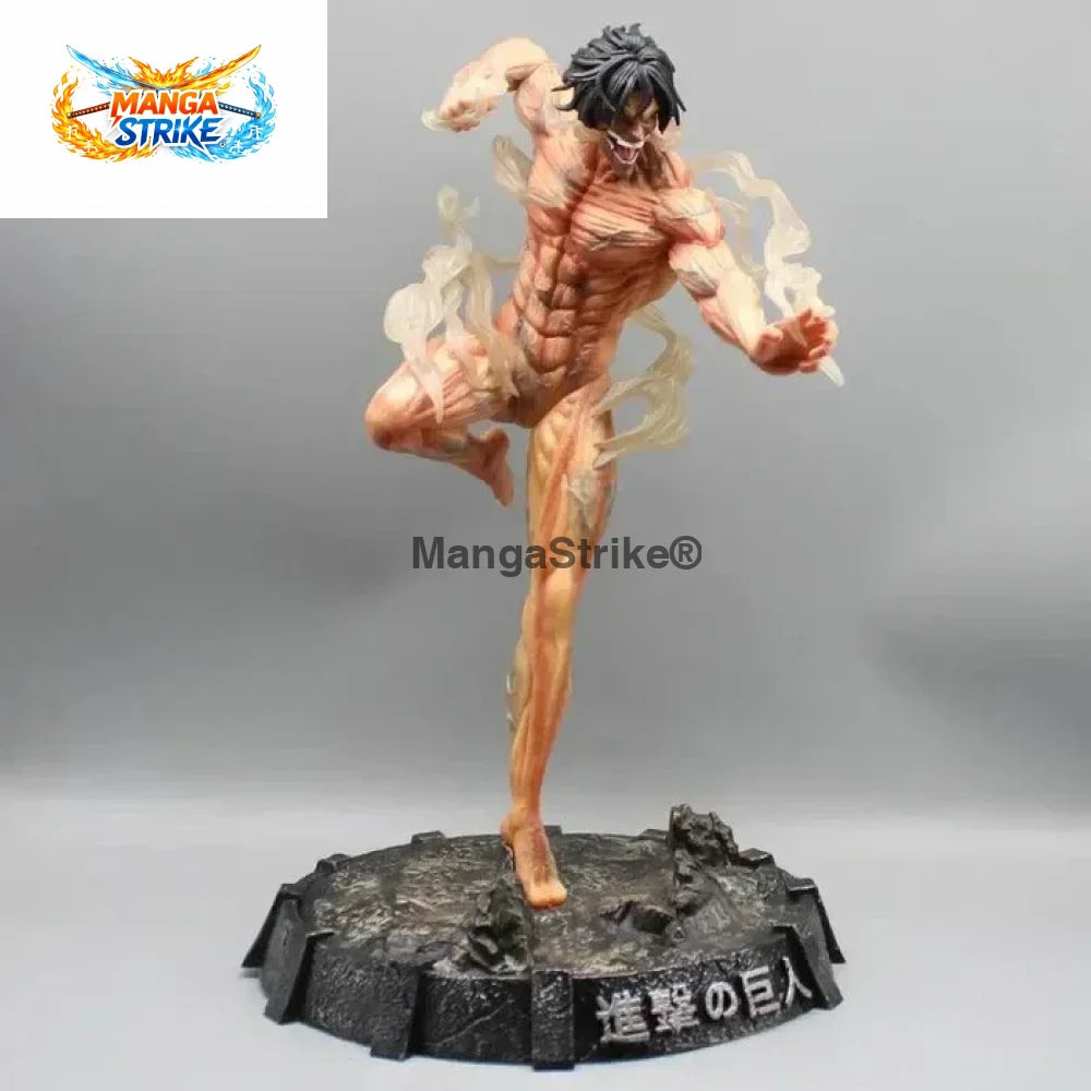 Figurine Attaque des Titans - Titan Assaillant ’Mur Rose’ - figurine
