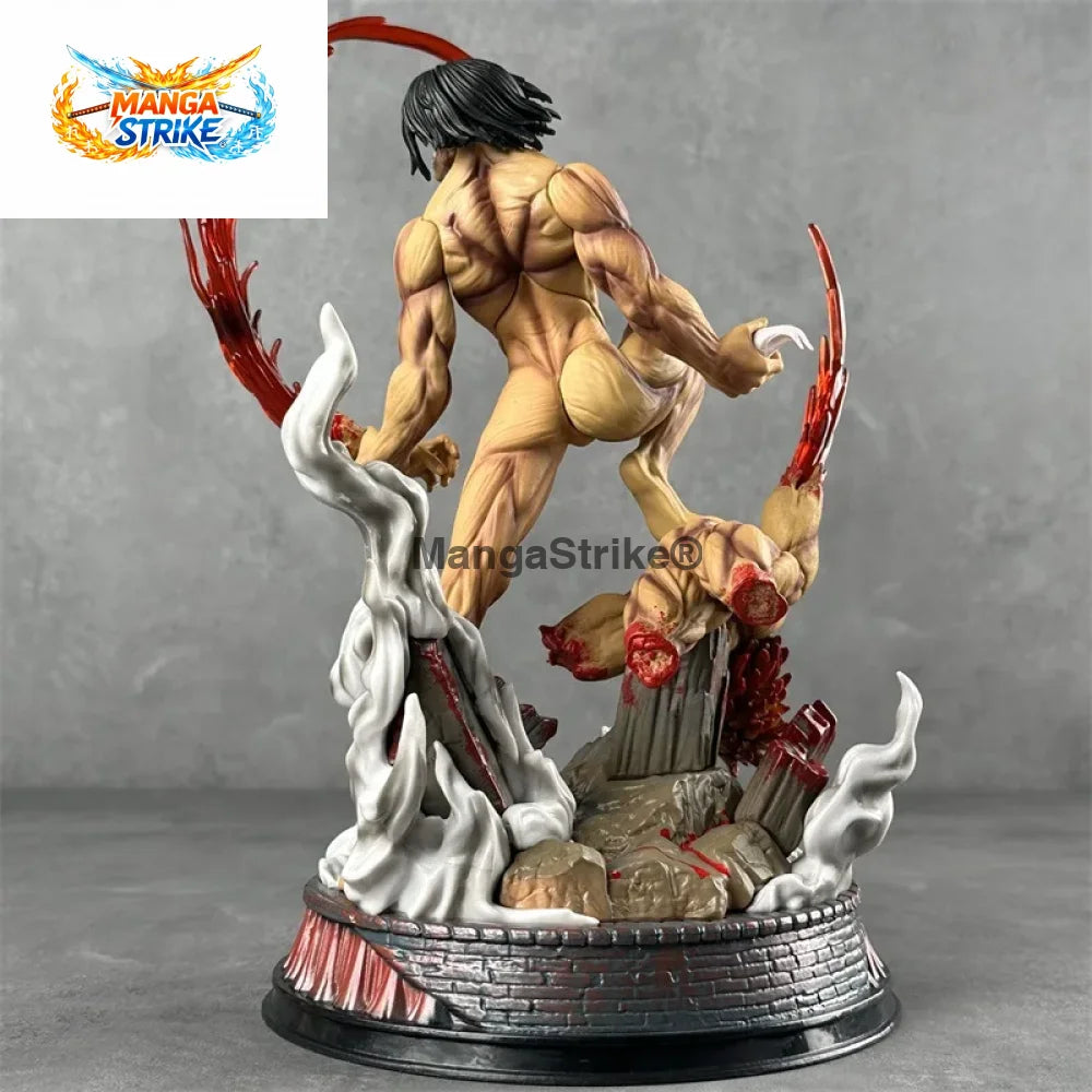 Figurine Attaque des Titans - Titan Assaillant vs Titan Mâchoire - figurine