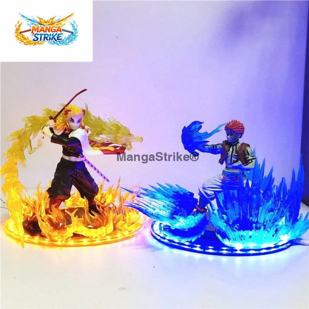 Figurine Demon Slayer - Akaza LED - Akaza LED - figurine