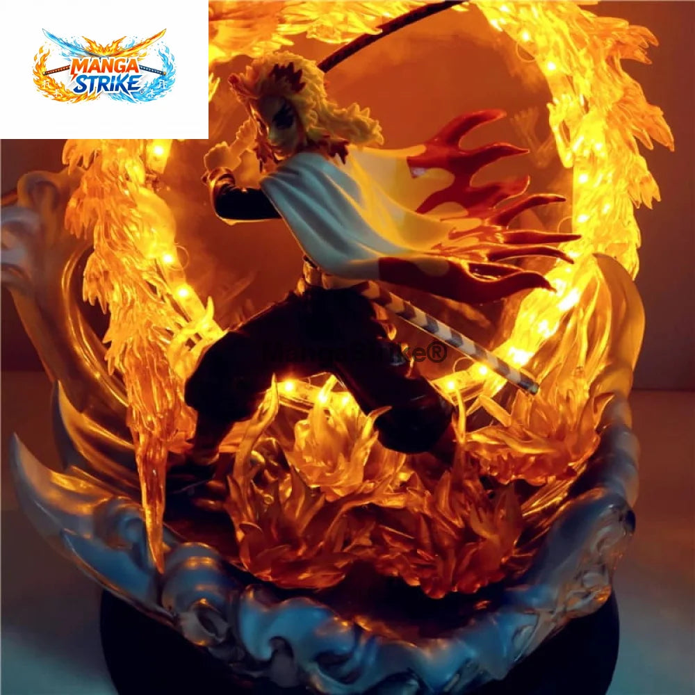 Figurine Demon Slayer - LED Kyojuro Rengoku ’ Souffle de la Flamme’ - figurine
