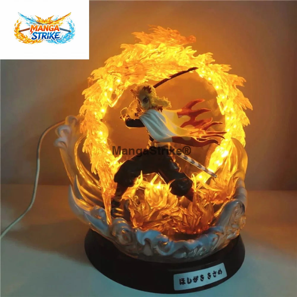 Figurine Demon Slayer - LED Kyojuro Rengoku ’ Souffle de la Flamme’ - figurine