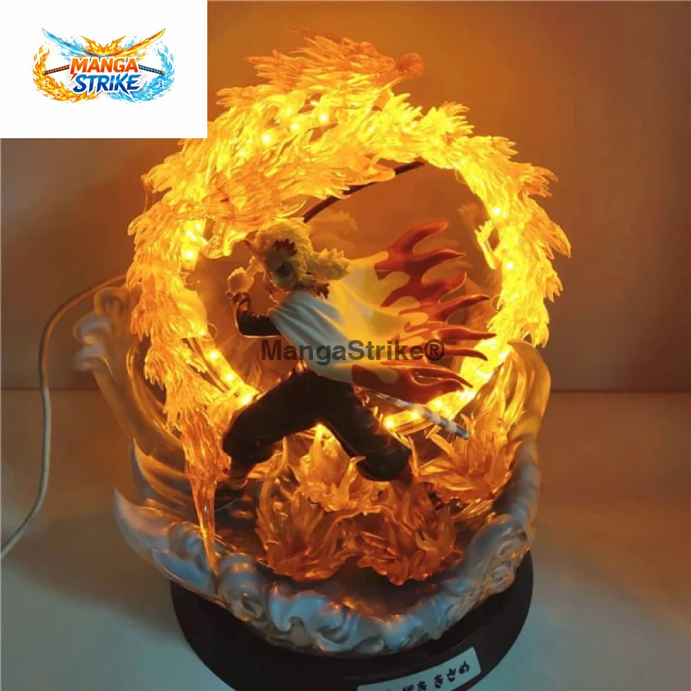 Figurine Demon Slayer - LED Kyojuro Rengoku ’ Souffle de la Flamme’ - figurine
