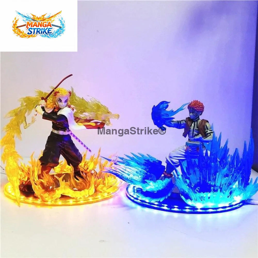 Figurine Demon Slayer - Rengoku Kyojuro LED - Rengoku Kyojuro LED - figurine