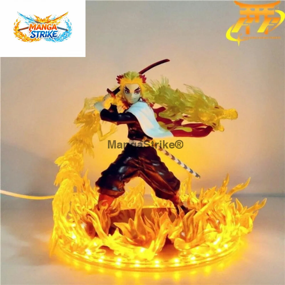 Figurine Demon Slayer - Rengoku Kyojuro LED - Rengoku Kyojuro LED - figurine