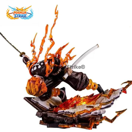 Figurine Demon Slayer - Zenitsu Agatsuma ’Dieu du feu céleste’ - Zenitsu - figurine