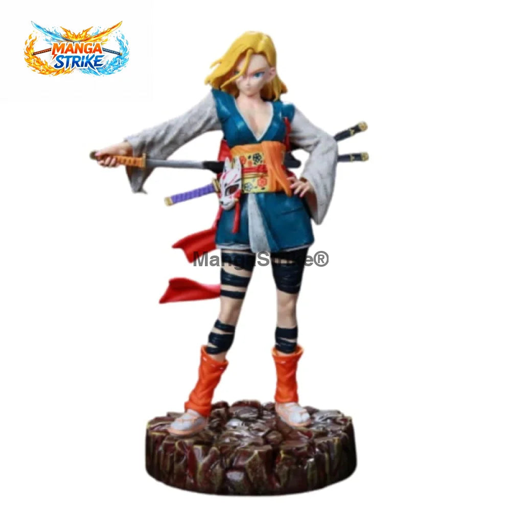 Figurine Dragon Ball Z - C-18 ’Samouraï’ - C-18 - figurine