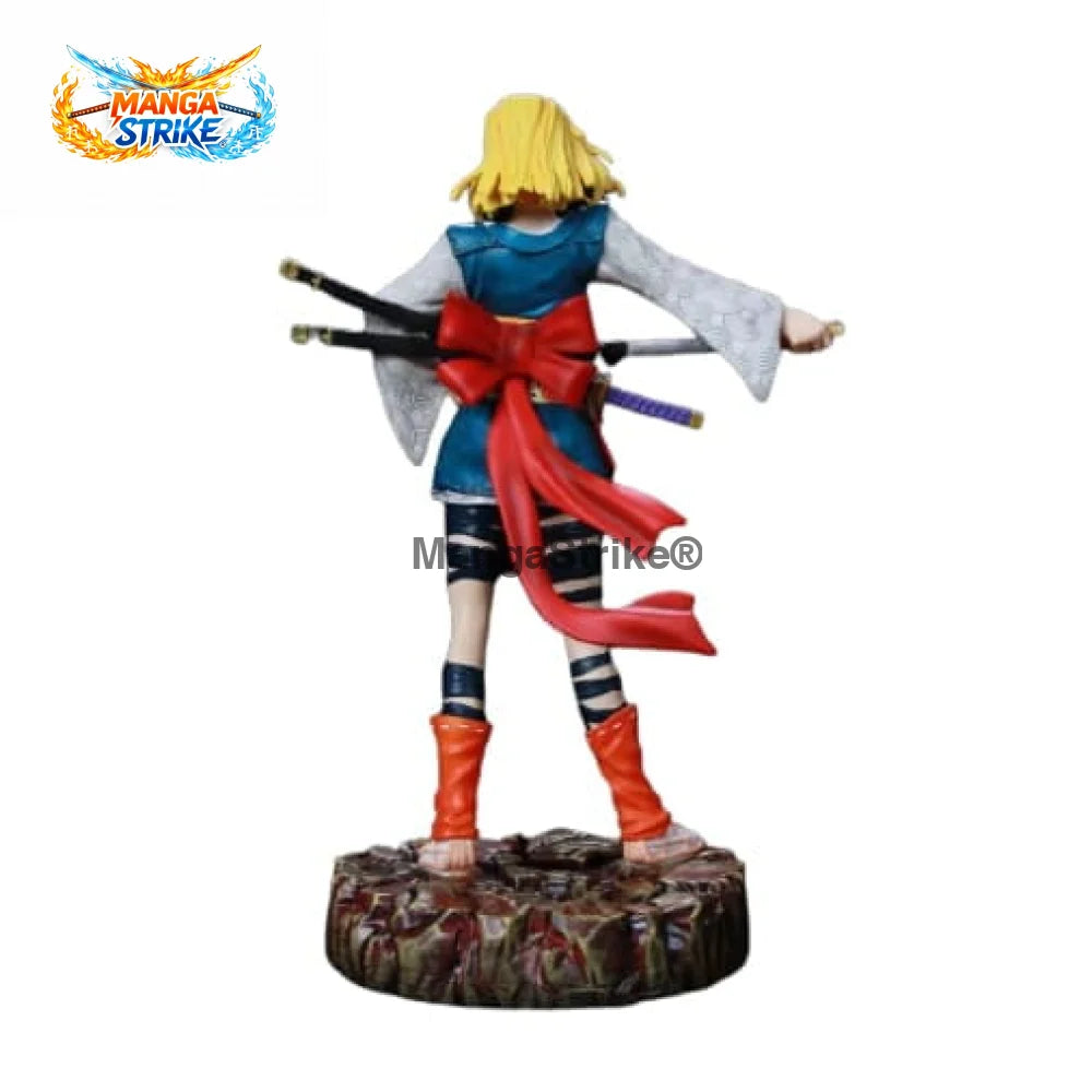 Figurine Dragon Ball Z - C-18 ’Samouraï’ - C-18 - figurine