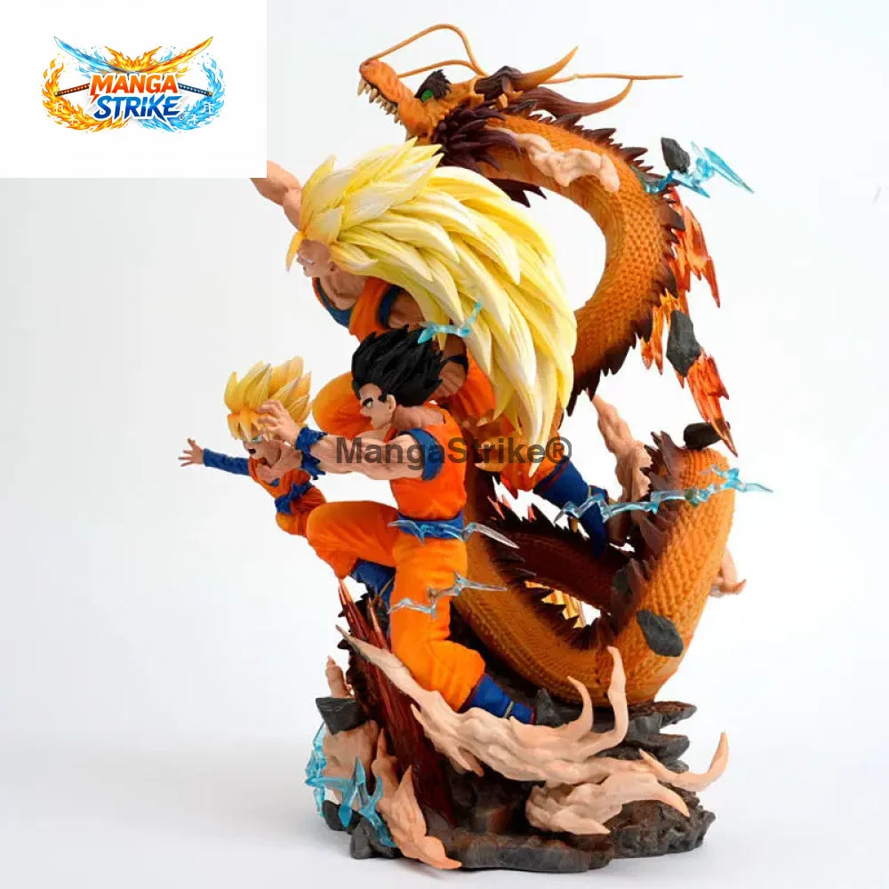 Figurine Dragon Ball Z - Goku Gohan & Goten - figurine