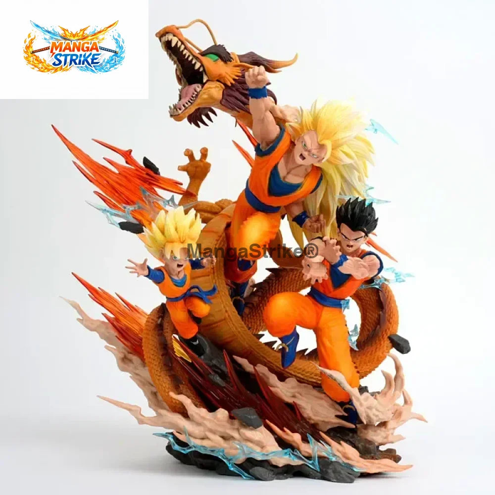 Figurine Dragon Ball Z - Goku Gohan & Goten - figurine
