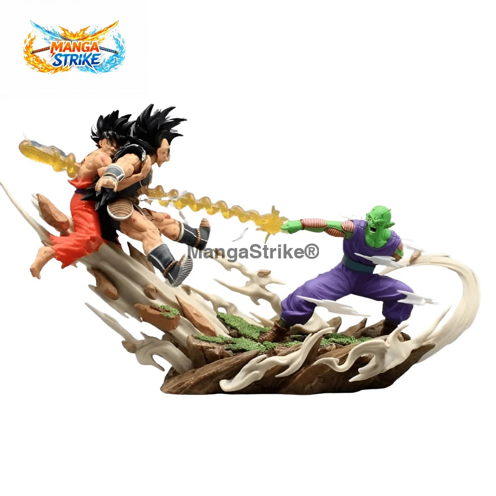 Figurine Goku et Piccolo vs Raditz