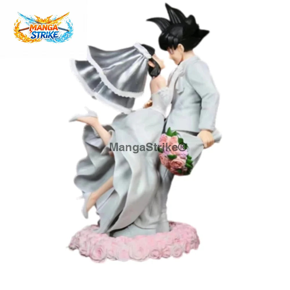 Figurine Dragon Ball Z - Mariage Chichi et Goku - Mariage entre Goku et Chichi - figurine