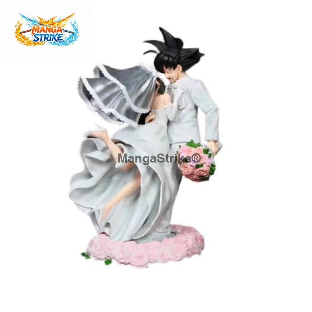Figurine Dragon Ball Z - Mariage Chichi et Goku - Mariage entre Goku et Chichi - figurine