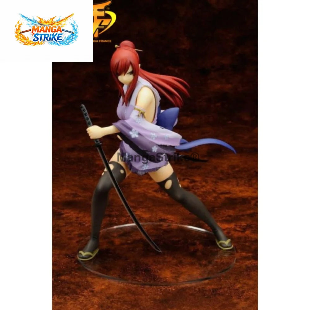 Figurine Fairy Tail - Erza Scarlet Robe of Yuen - Erza Scarlett avec boîte - figurine