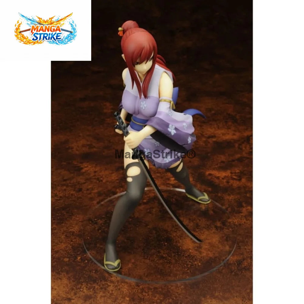 Figurine Fairy Tail - Erza Scarlet Robe of Yuen - Erza Scarlett avec boîte - figurine