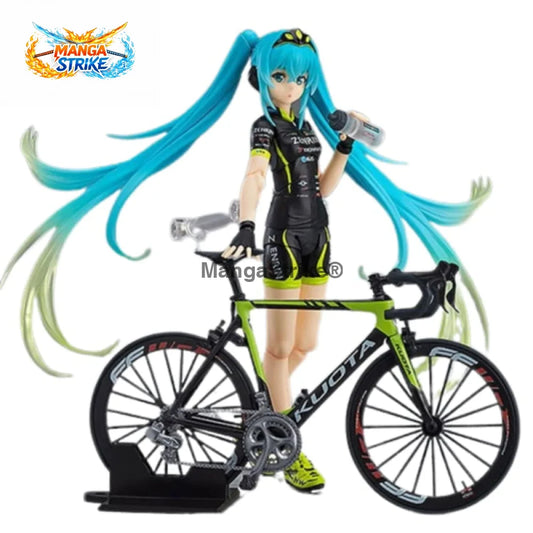 Figurine Hatsune Miku - Hatsune Miku Cycliste - Hatsune Miku vélo de course - figurine