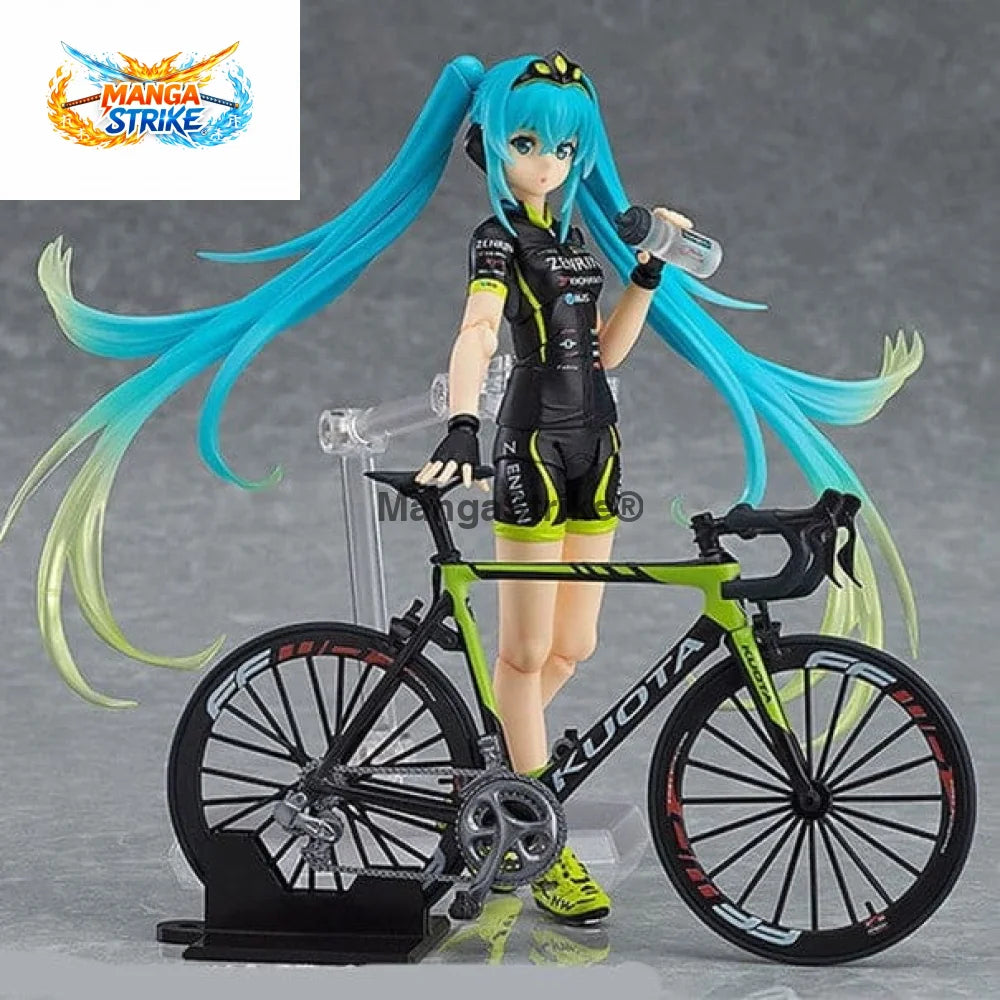 Figurine Hatsune Miku - Hatsune Miku Cycliste - Hatsune Miku vélo de course - figurine