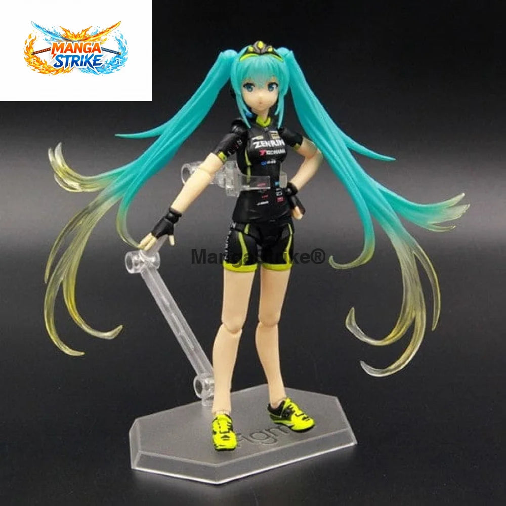 Figurine Hatsune Miku - Hatsune Miku Cycliste - Hatsune Miku vélo de course - figurine
