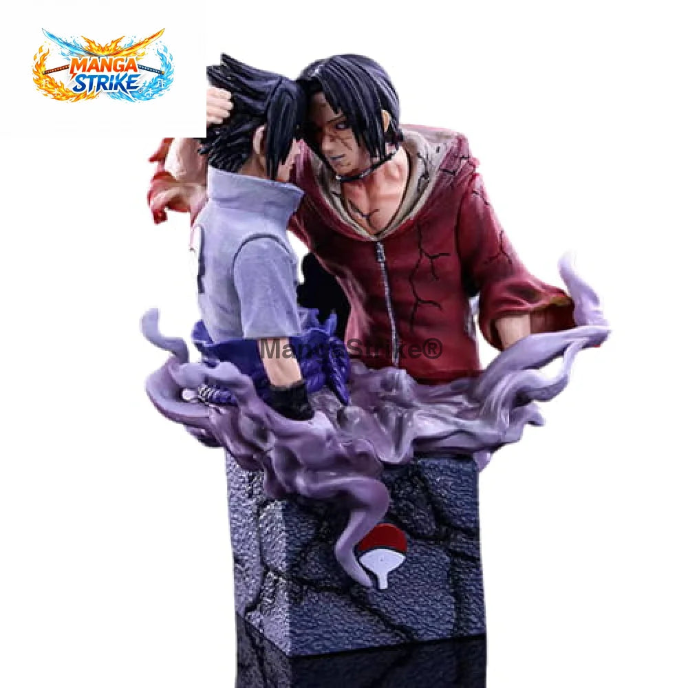 Figurine Naruto - Buste Uchiwa ’Brothers’ - Itachi x Sasuke - figurine