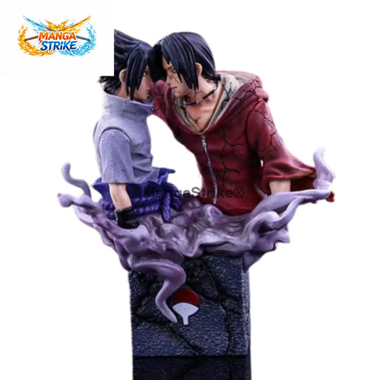Figurine Naruto - Buste Uchiwa ’Brothers’ - Itachi x Sasuke - figurine