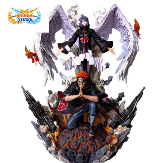 Figurine Naruto - Pain avec Konan - Pain avec Konan - figurine