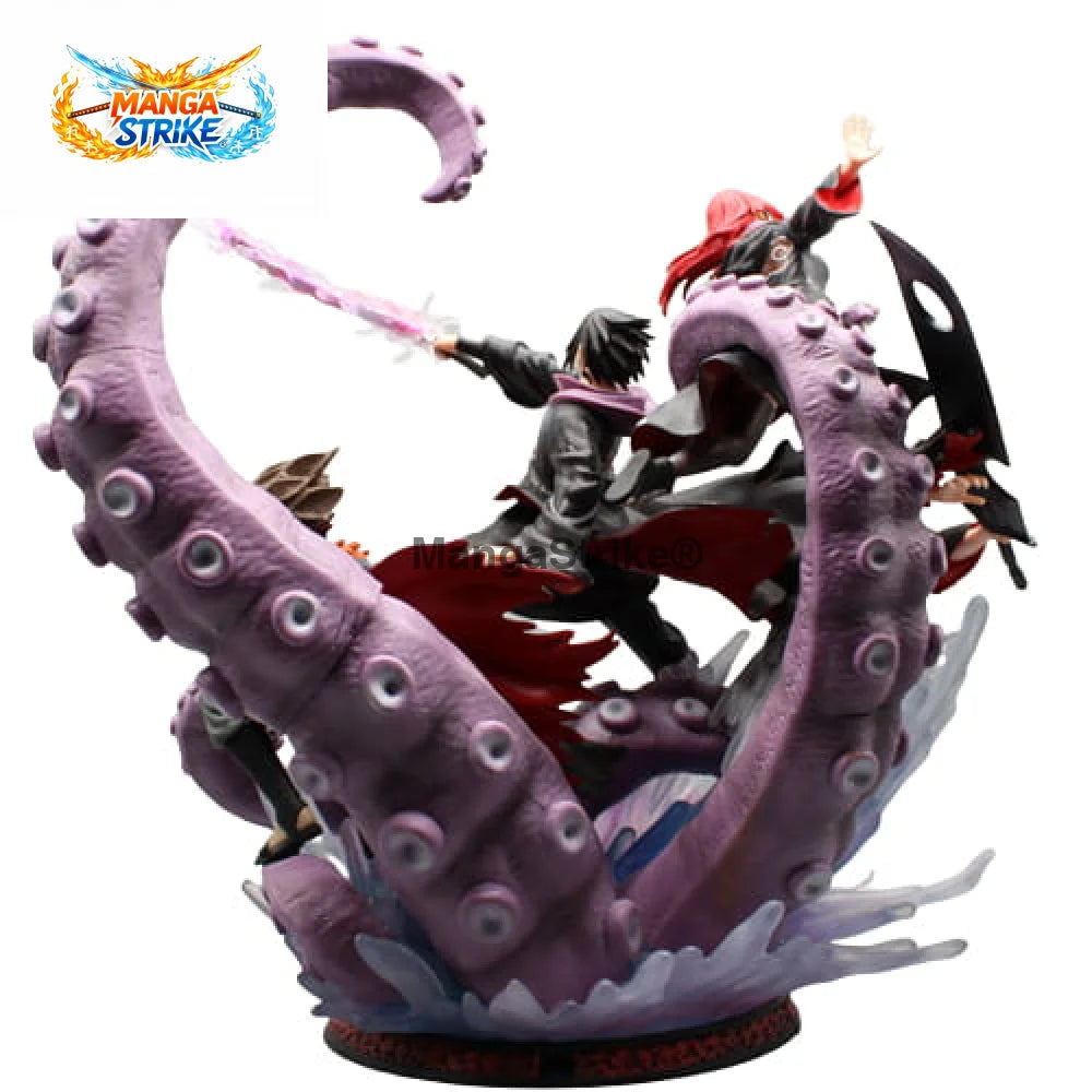 Figurine Naruto - Sasuke x Suigetsu x Karin x Jûgo - Equipe Taka - figurine
