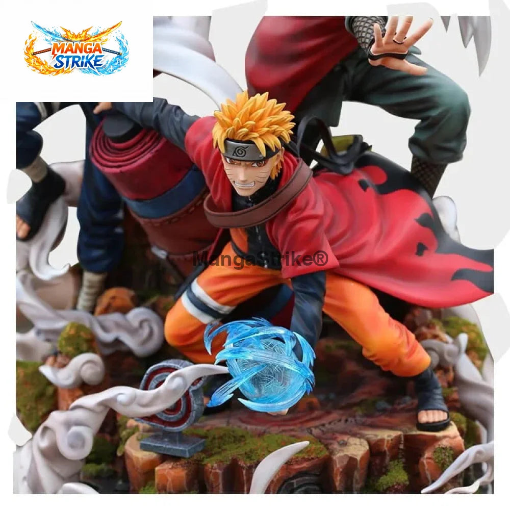 Figurine Naruto - Naruto x Jiraya x Minato - Jiraya & Disciples - figurine