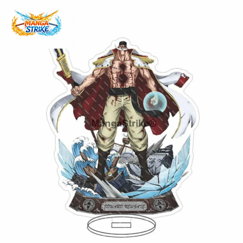 Figurine One Piece - Acrylique Barbe Blanche - Luffy