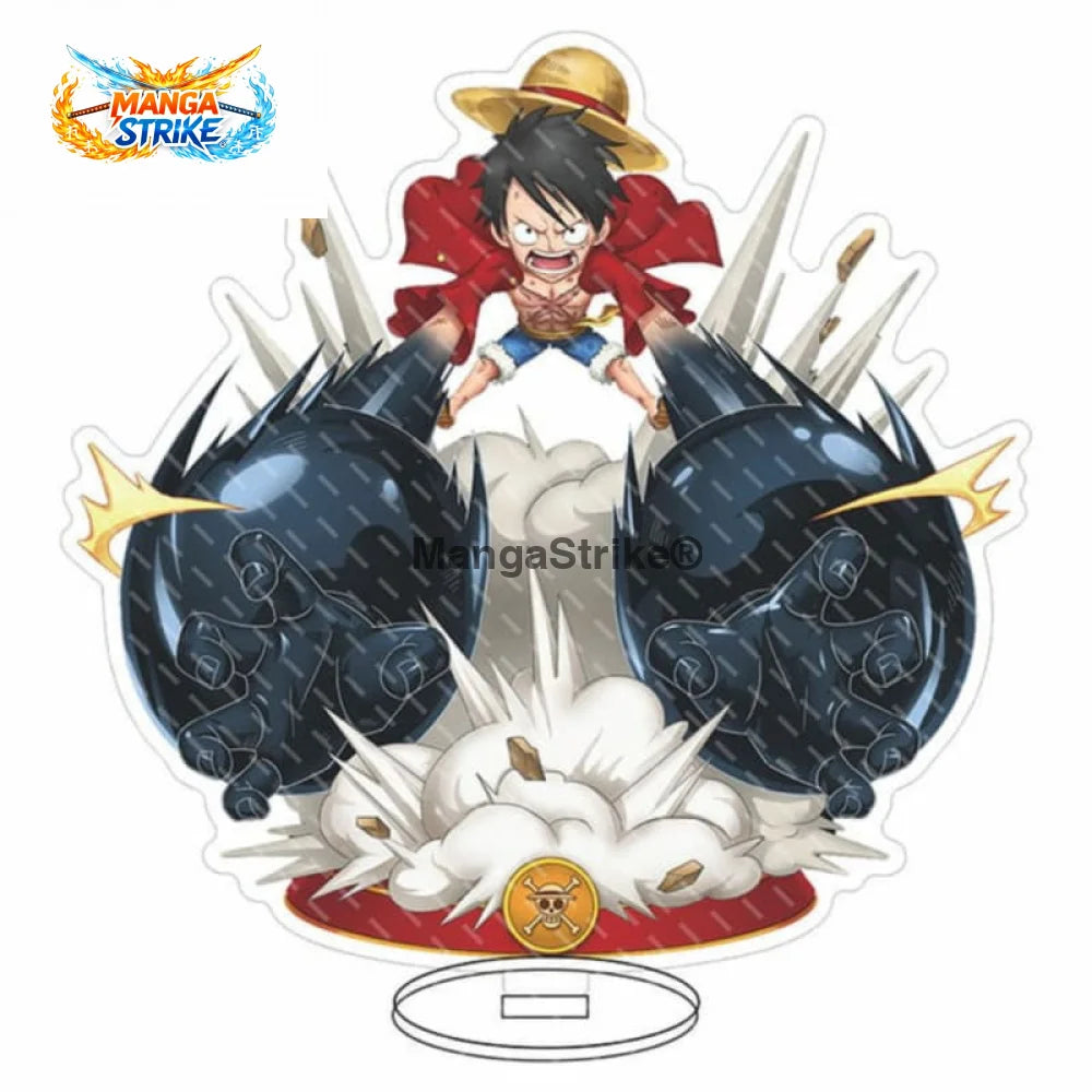 Figurine One Piece - Acrylique Grizzly Magnum - Luffy