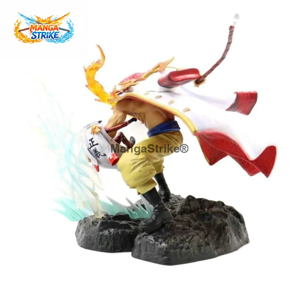 Figurine One Piece - Barbe Blanche vs Akainu - figurine