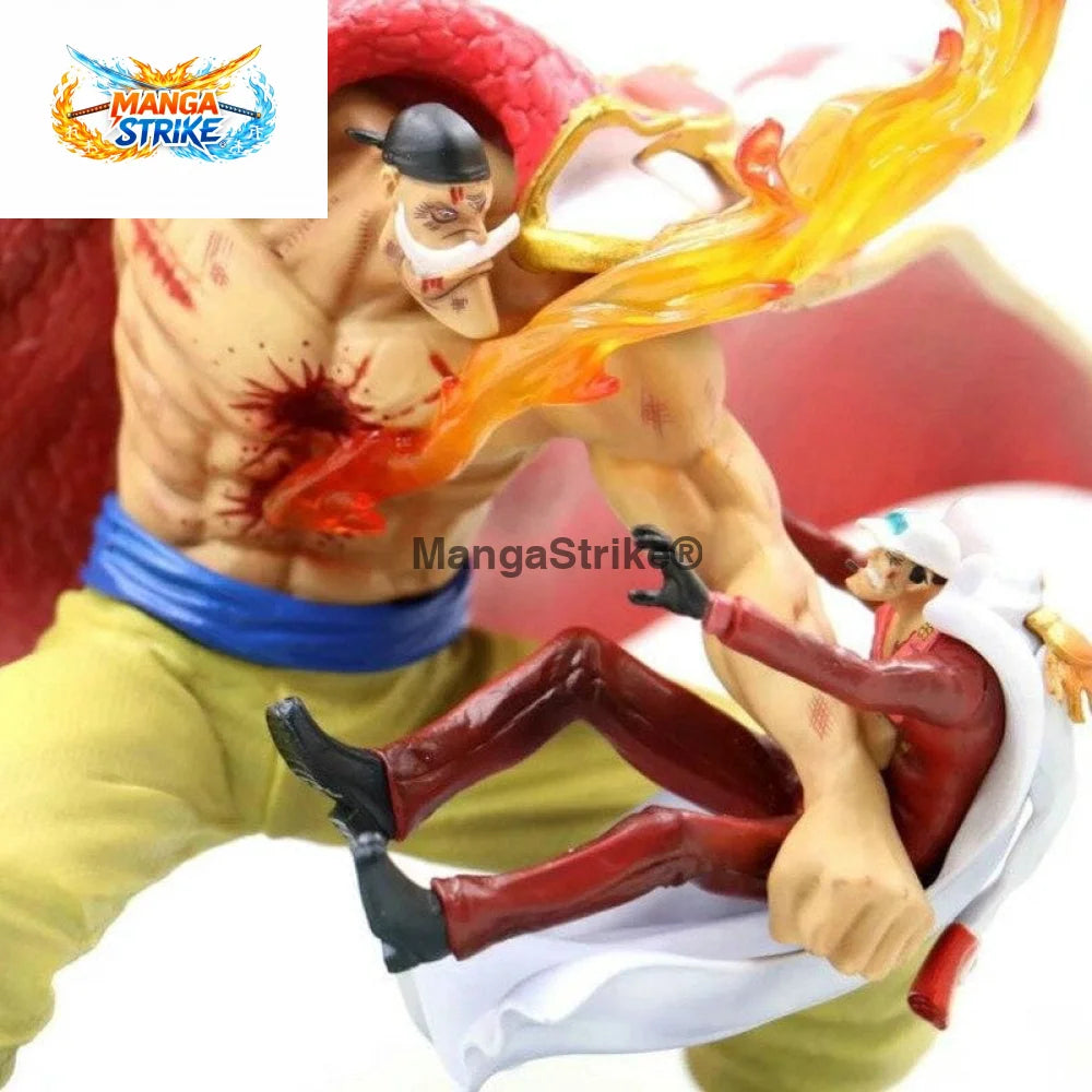 Figurine One Piece - Barbe Blanche vs Akainu - figurine