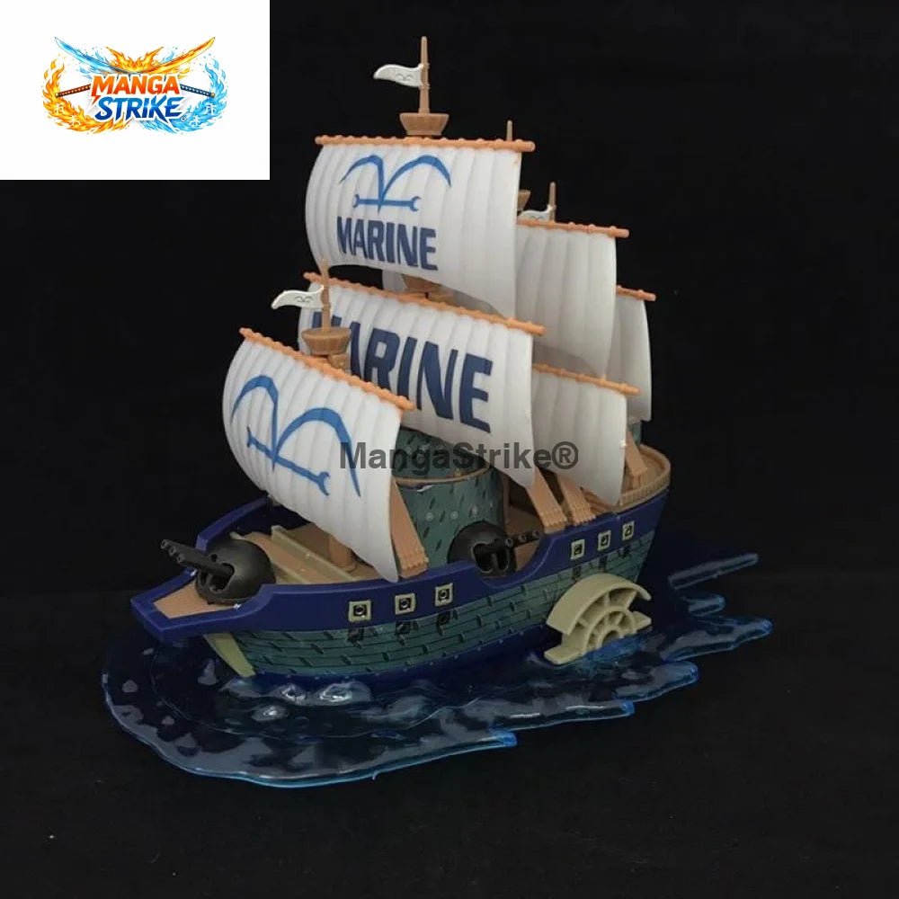 Figurine One Piece - du Navire de la Marine - Navire de la Marine - figurine