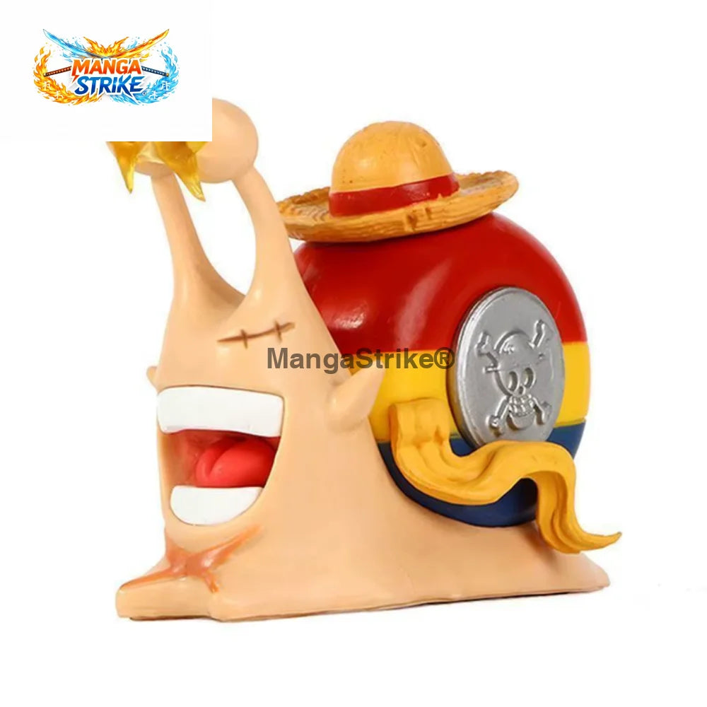 Figurine One Piece - Escargophone Luffy - figurine