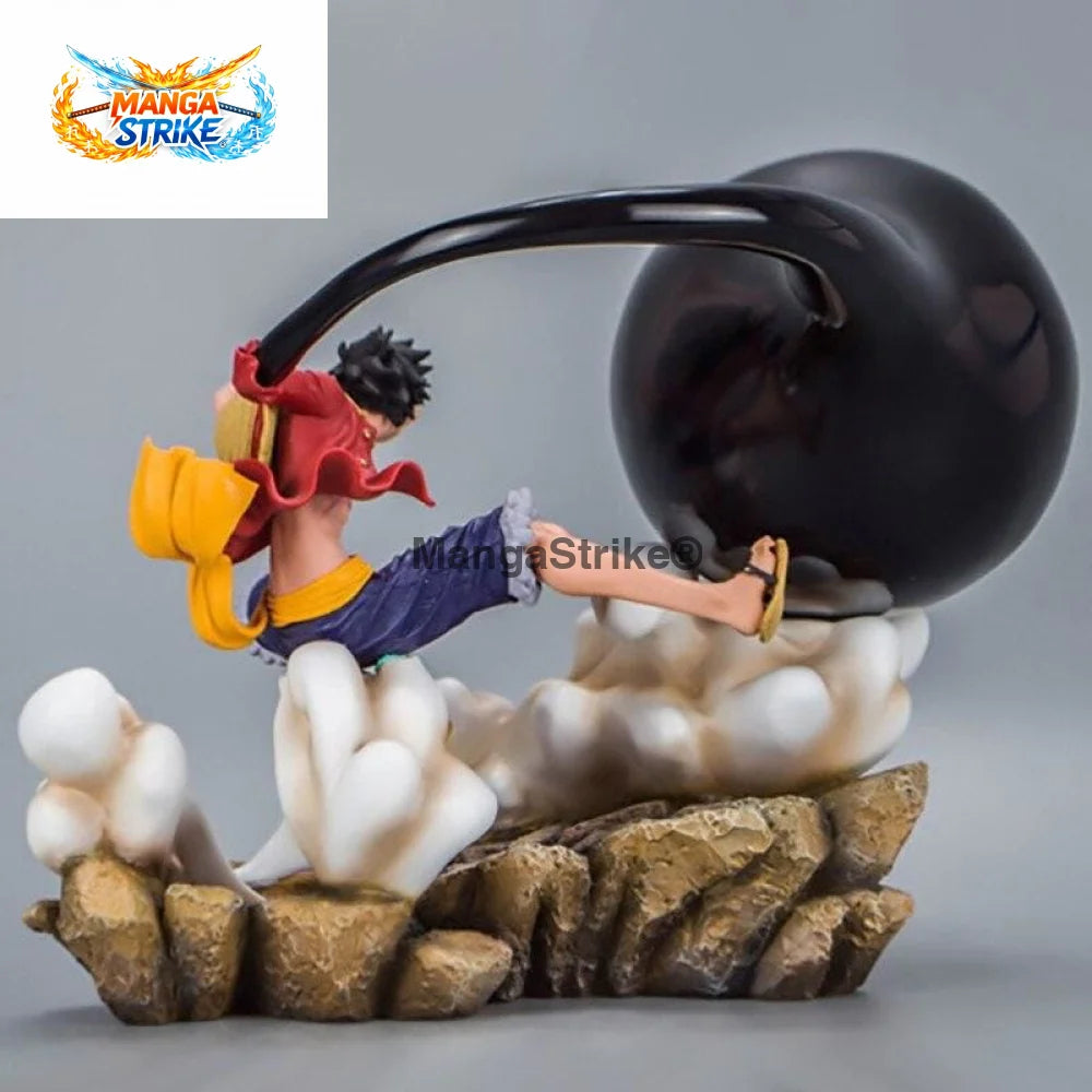 Figurine One Piece - Monkey D. Luffy Gear Third - Luffy avec boîte - figurine