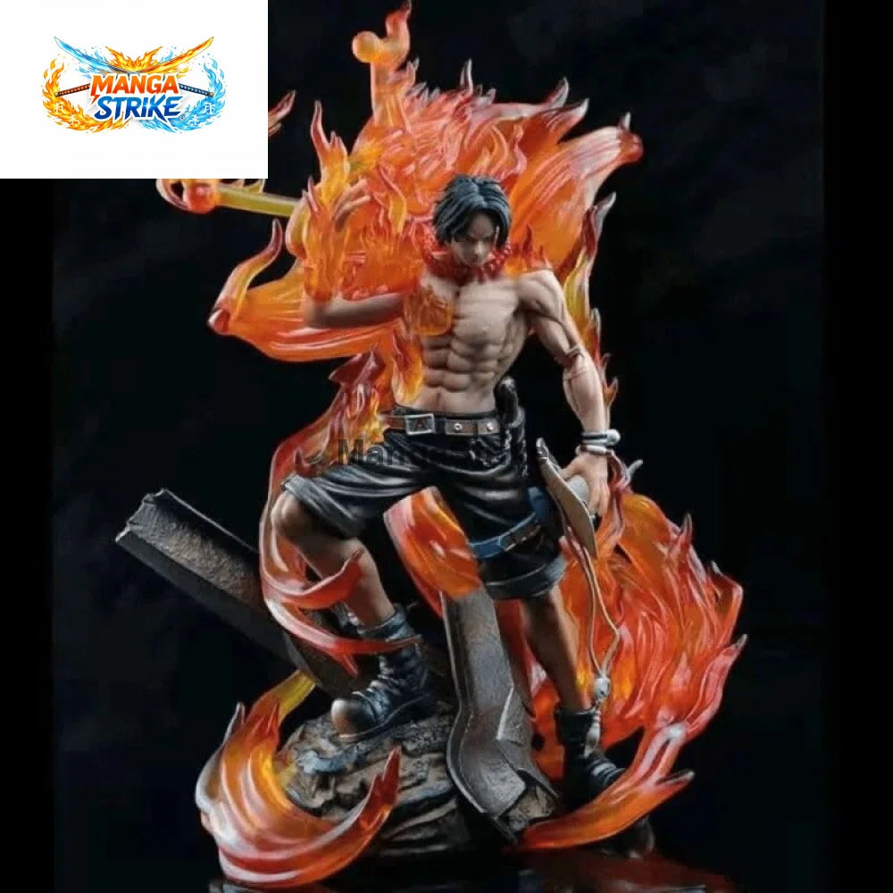 Figurine One Piece - Portgas D. Ace au Poing Ardent - Avec Boîte - figurine