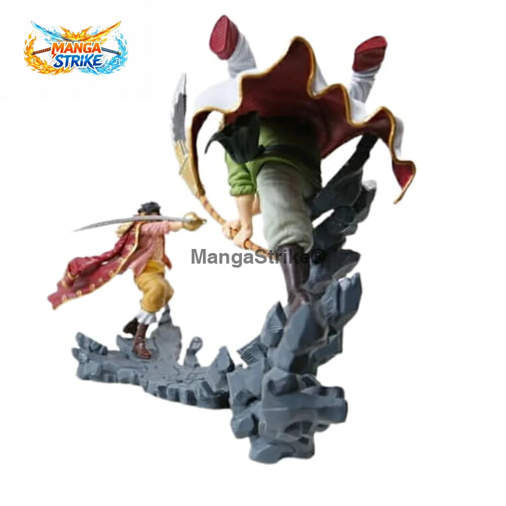 Figurine One Piece - Roger x Newgate - Gol. D Roger vs Barbe Blache - figurine