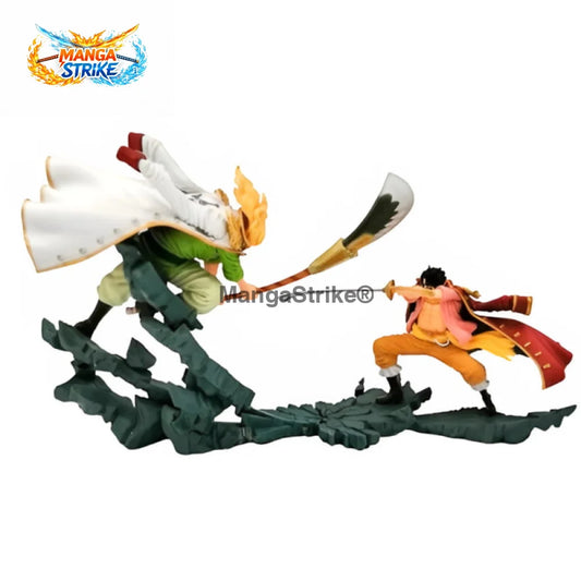 Figurine One Piece - Roger x Newgate - Gol. D Roger vs Barbe Blache - figurine