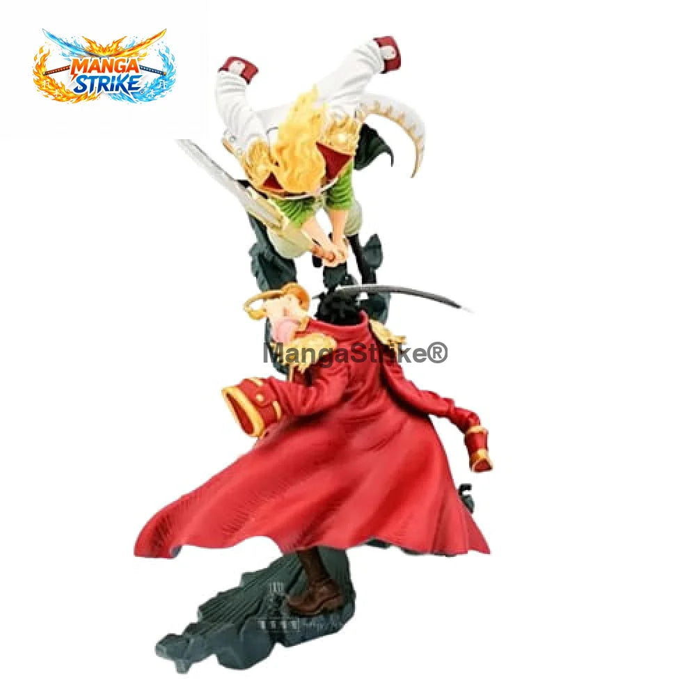 Figurine One Piece - Roger x Newgate - Gol. D Roger vs Barbe Blache - figurine
