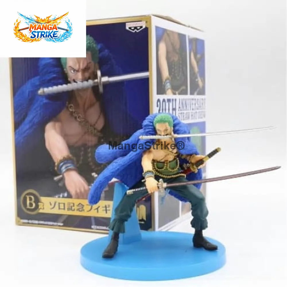 Figurine One Piece - Roronoa Zoro 20th Anniversary - Avec Boîte - figurine