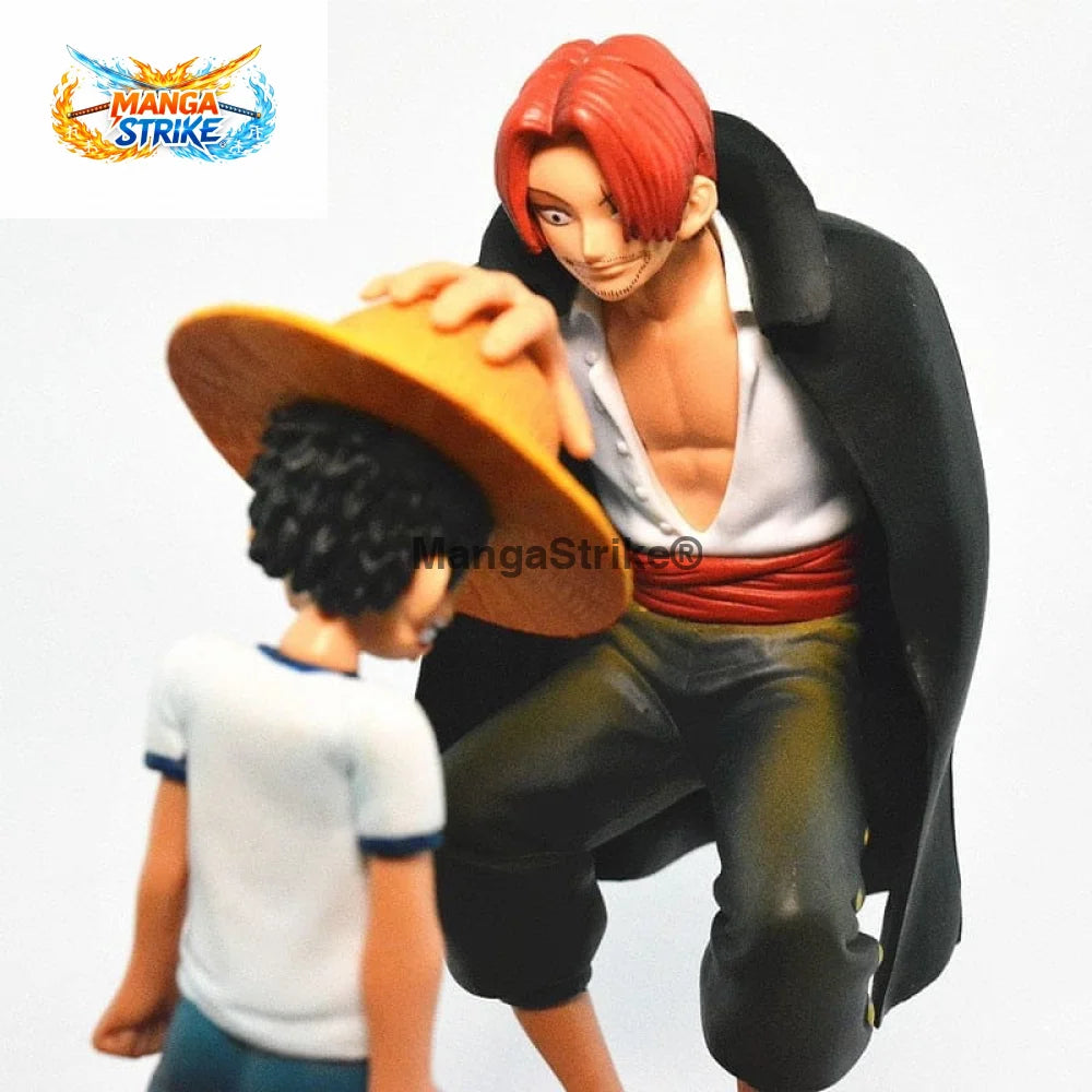 Figurine One Piece - Shanks le Roux avec Monkey D Luffy - Shanks le Roux avec Monkey D Luffy - figurine