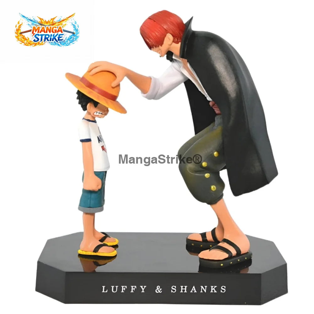 Figurine One Piece - Shanks le Roux avec Monkey D Luffy - Shanks le Roux avec Monkey D Luffy - figurine