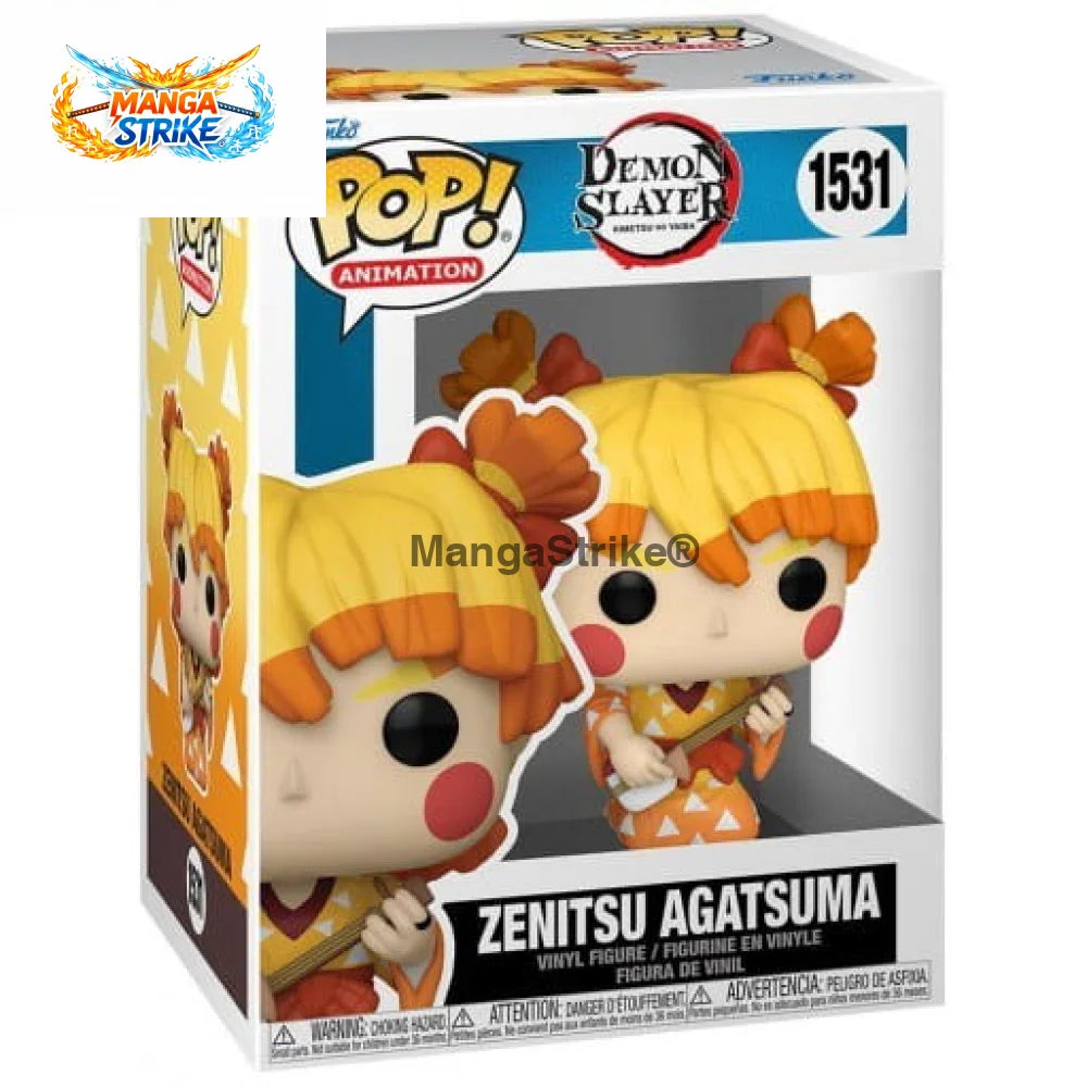 Figurine POP Demon Slayer - Kawaii Zenitsu Agastuma