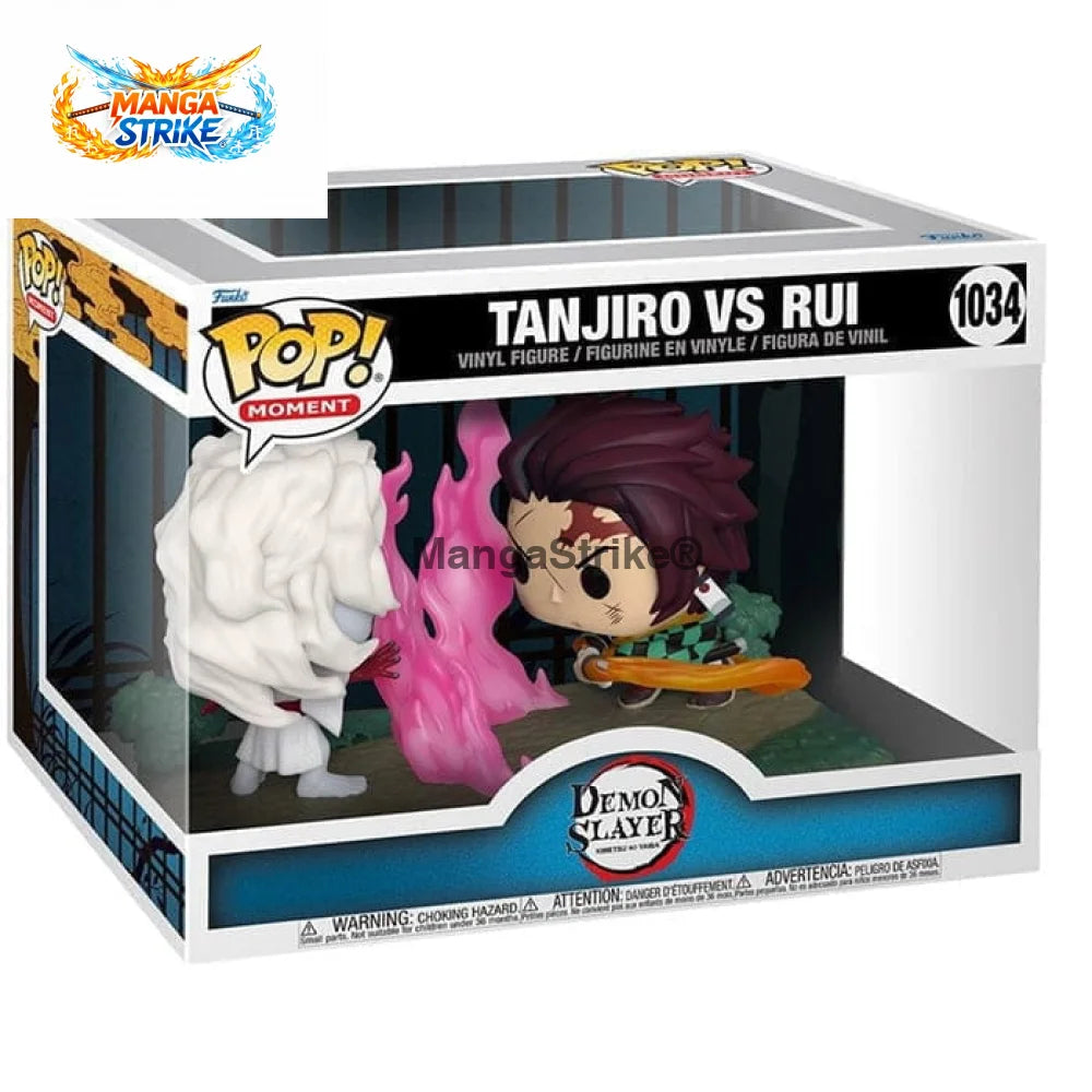 Figurine POP Demon Slayer - Tanjiro Vs Rui - Tanjiro VS Rui