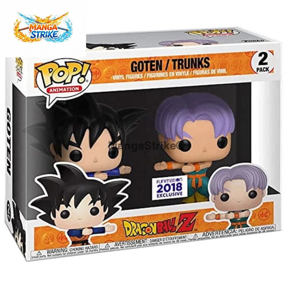 Figurine POP Dragon Ball Z - Goten & Trunks - Trunks et Son Goten
